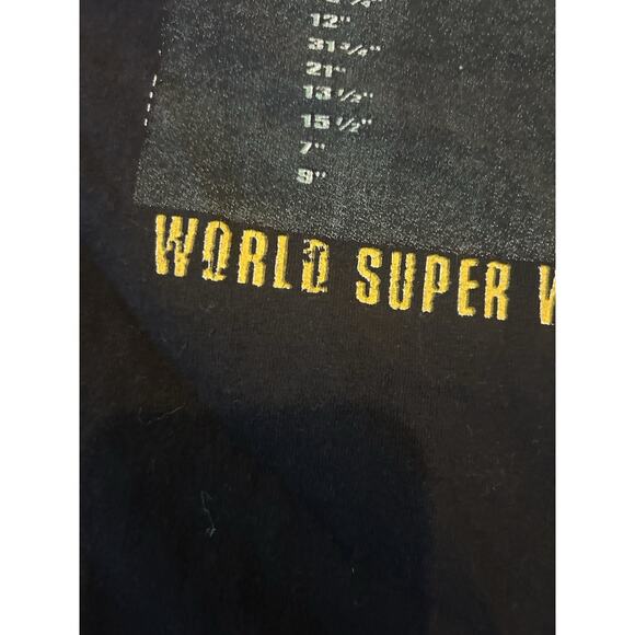 Vintage Oscar De La Hoya Tshirt Be Shane Mosley 2 Double Sided XXL Ripped Tag - Picture 5 of 5